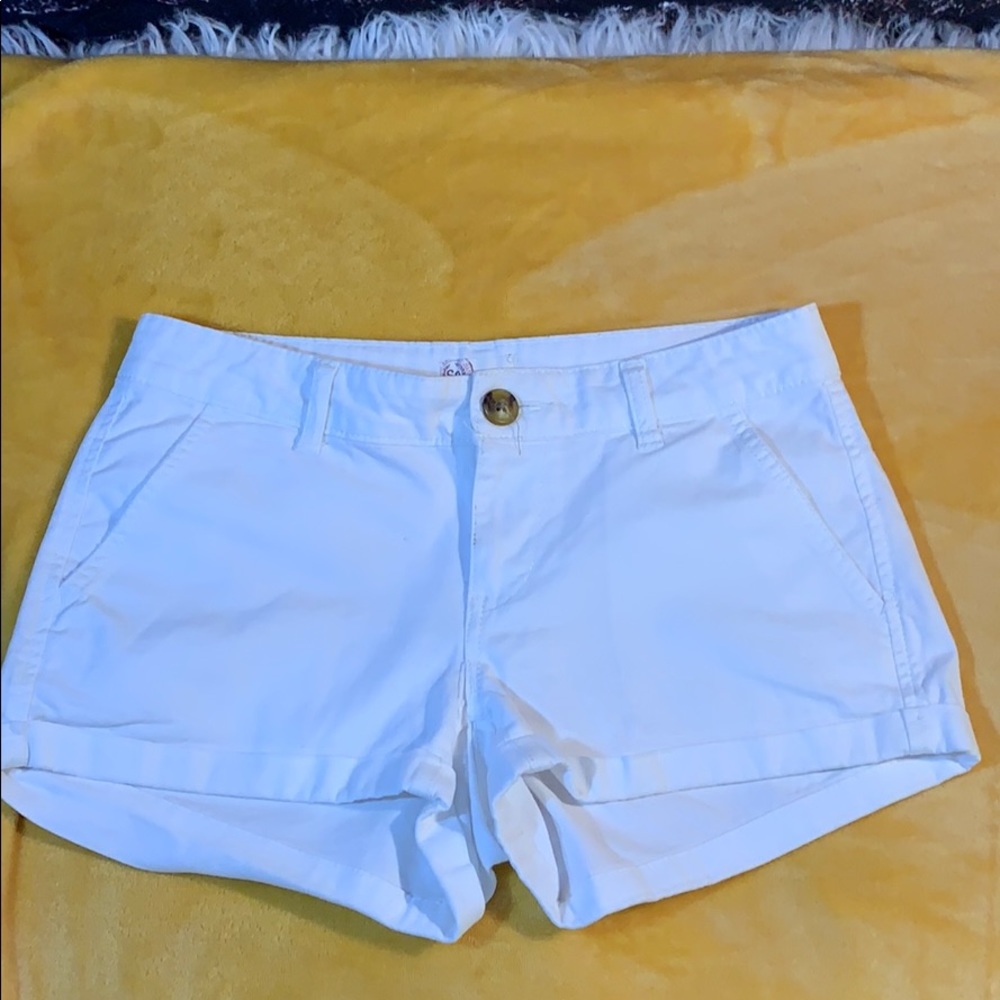 So white shorts